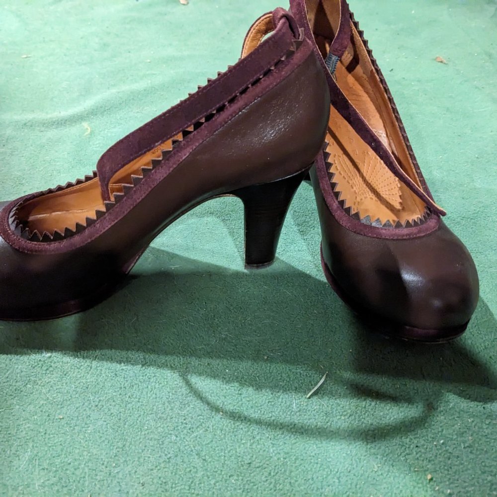 Chie Mihara Suriel Ankle-Wrap Pump, Women's size 40